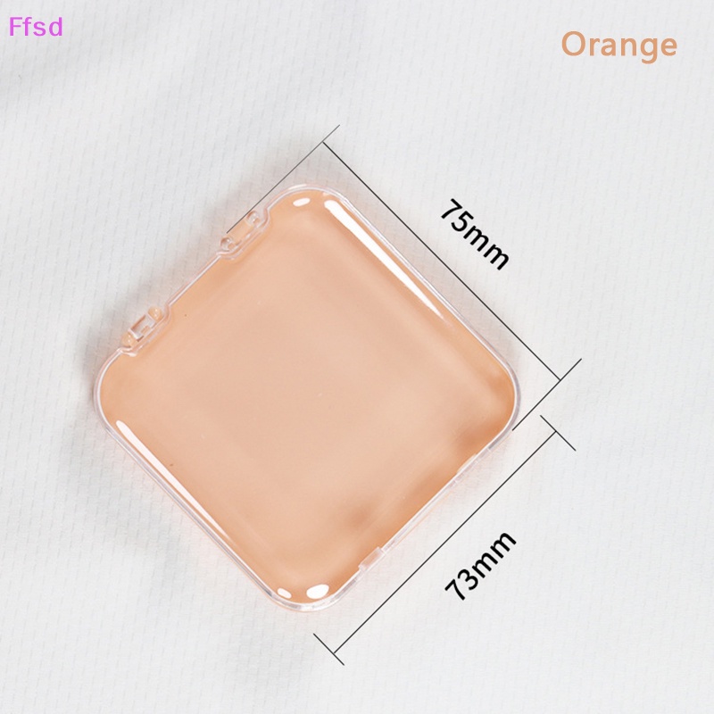 {Ffsd} Hộp Nhựa Trong Suốt Đựng Móng Tay Giả Dạng Nhấn Đựng Trưng Bày DIY * Bán Chạy