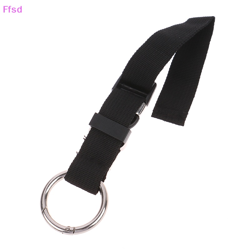 {Ffsd} Giá Đỡ Hành Lý Xách Tay Bằng Kim Loại Màu Đen Nhỏ Gọn Chống Trộm