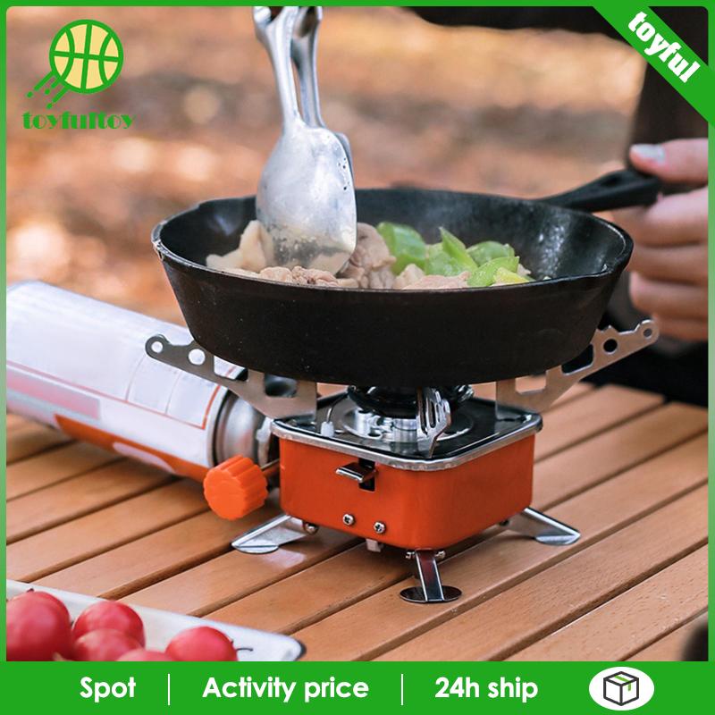 Bếp Gas Siêu Nhẹ Kèm Hộp Đựng Dùng Khi Đi Câu Cá / Cắm Trại