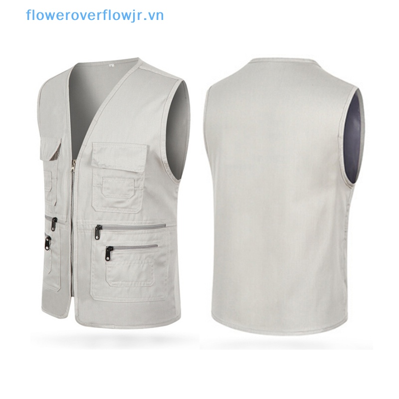 Áo Khoác Ghi Lê Nhiều Túi FJR Câu Cá / Leo Núi / Chụp Ảnh Ngoài Trời Cho Nam