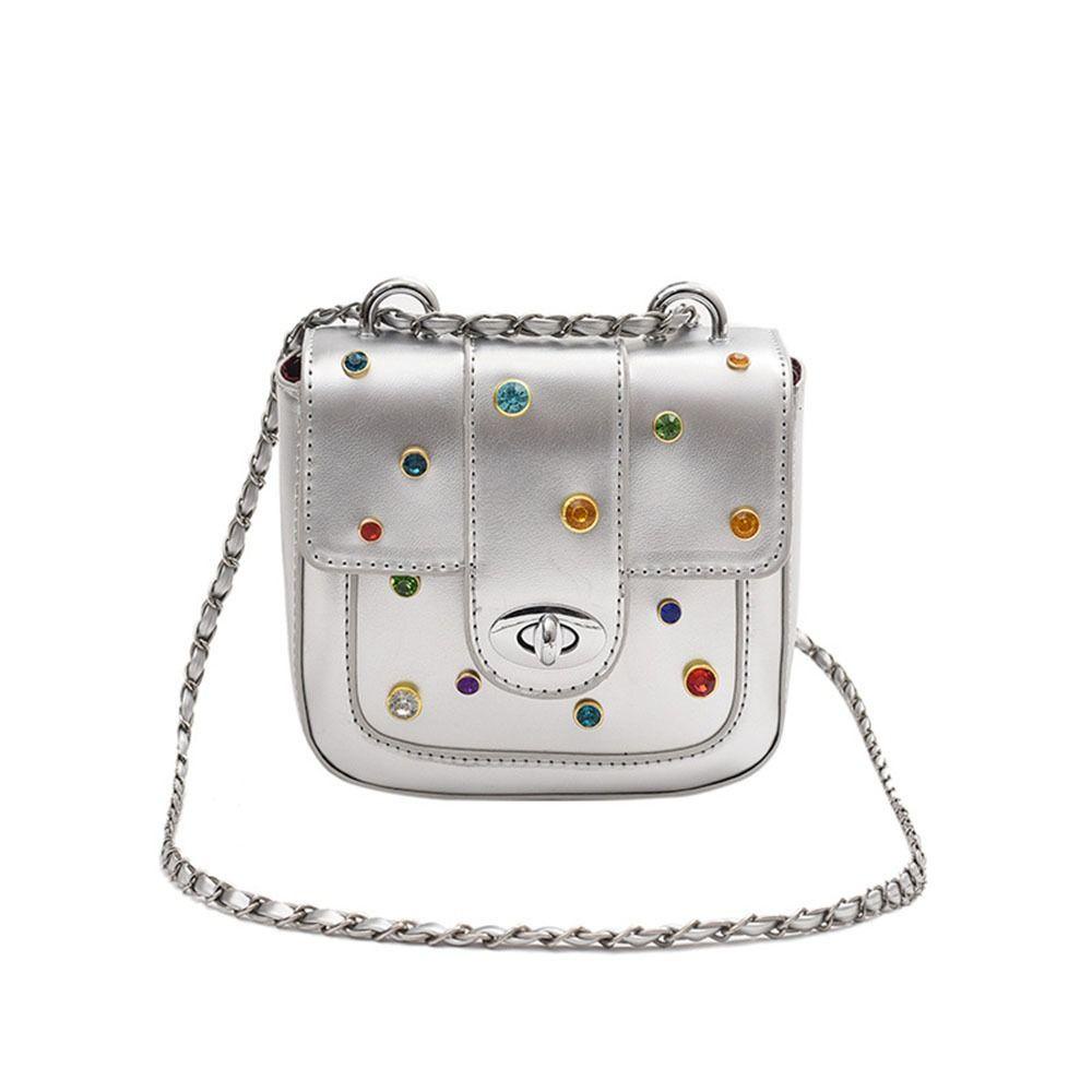 LOMBARD Túi Đeo Vai / Kẹp Nách Chất Liệu Da Pu Nhiều Màu Sắc Sức Chứa Lớn Phong Cách Hàn Quốc Cho Học