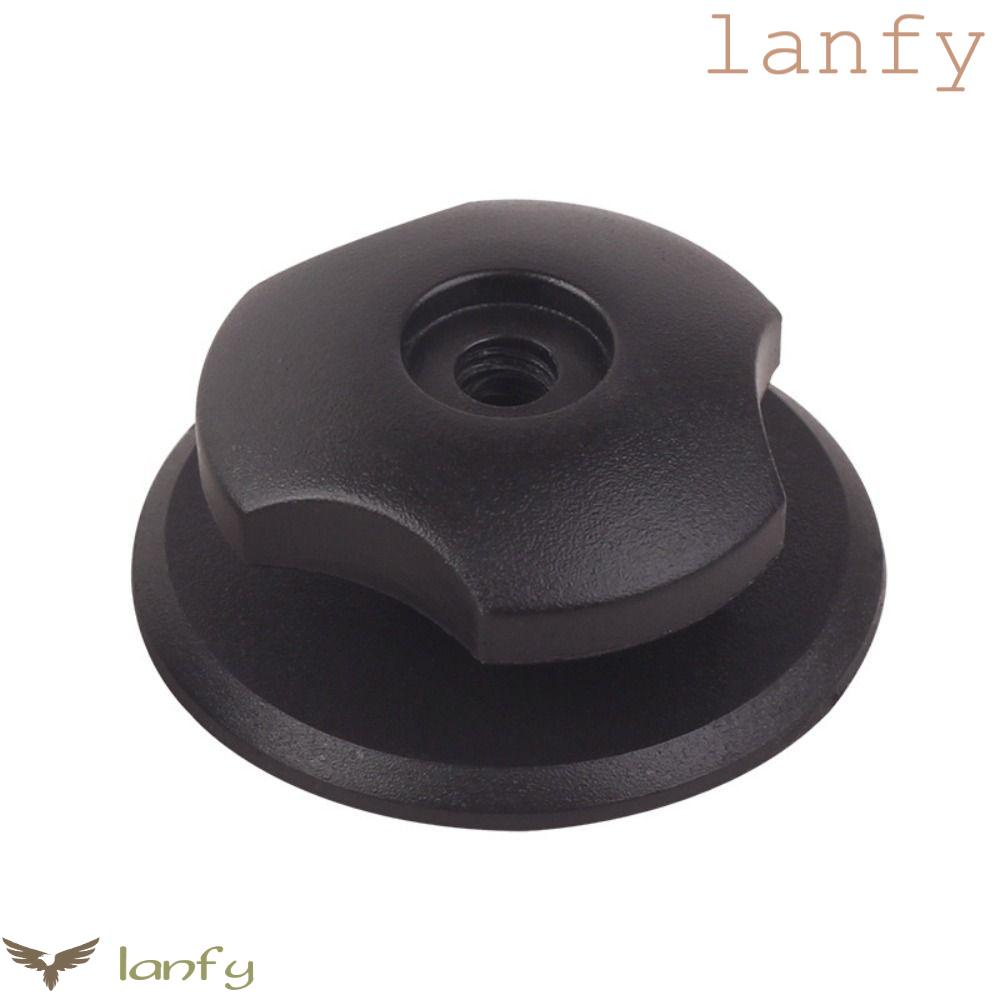 LANFY Bộ 4 Móc Kẹp Giữ Đồ Dùng Trong Xe Hơi Bằng PP Màu Đen Thay Thế Tiện Dụng