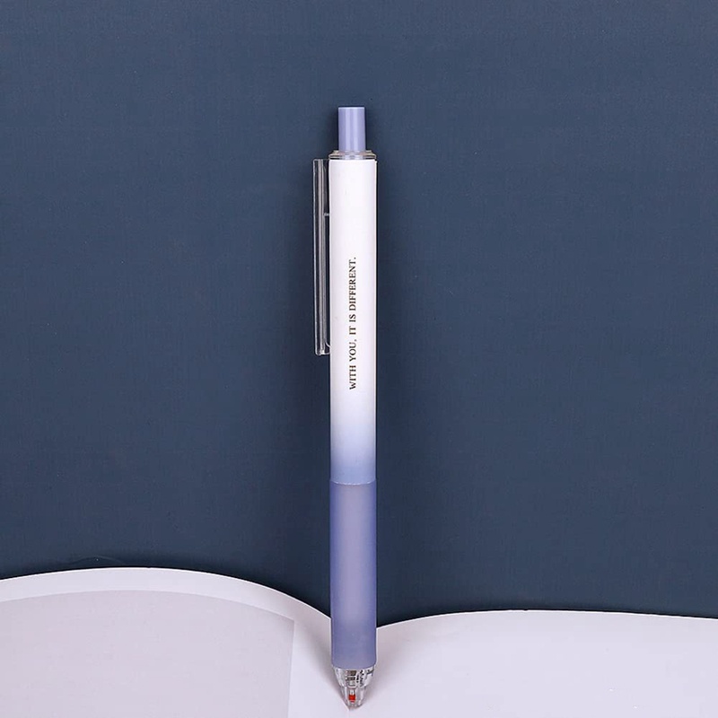 Set 6 Bút Mực Đen Ngòi 0.5Mm Có Thể Thu Gọn Tiện Dụng