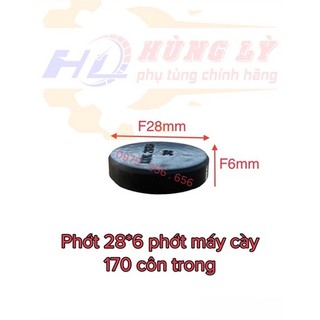 Phụ tùng hùng lỳ Phớt 28*6 phớt máy cày 170 côn trong