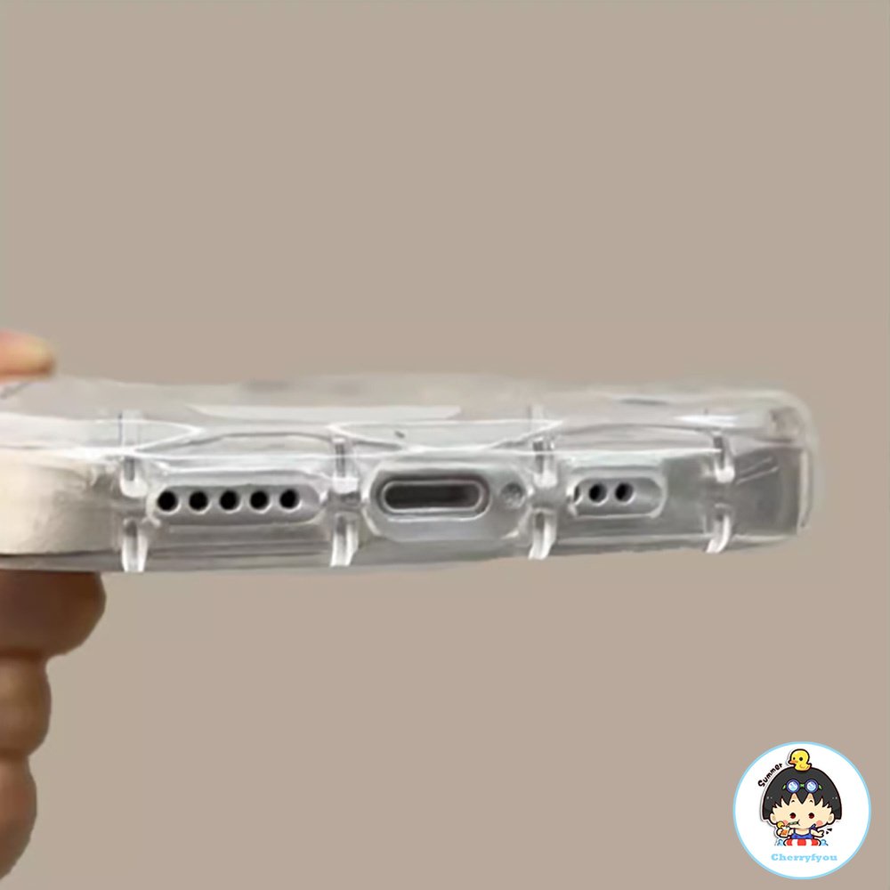 Ốp Điện Thoại TPU Mềm Hình Thỏ Gấu 3D Dễ Thương Chống Sốc Cho IPhone 11 12 13 14 Pro Max