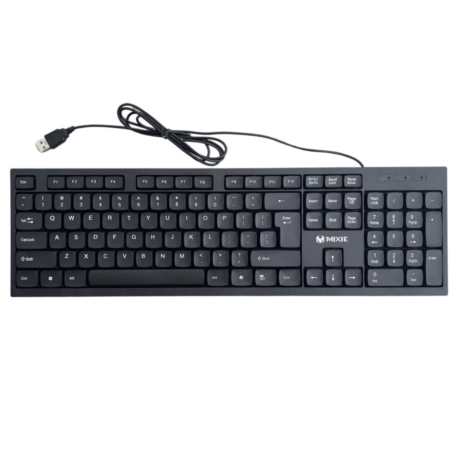 Bàn Phím Có Dây Mixie X7S Dành Cho Máy Tính/Laptop Phím Bấm Không Gây Ồn