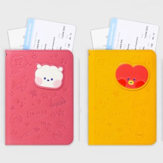 [SẴN] Passport Cover BT21 Leather Patch