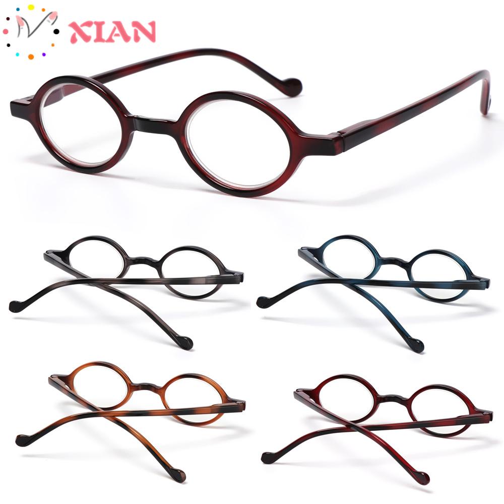 XIANTIN Kính Đọc Sách Gọng Tròn Siêu Nhẹ + 1.0 ~ + 4.0 PC