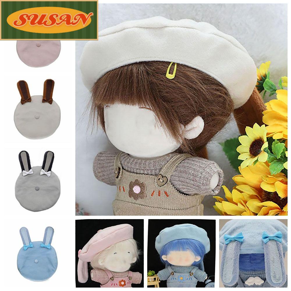 SUSANS Nón Nhồi Bông Thắt Nơ 20CM Thay Thế Cho Búp Bê