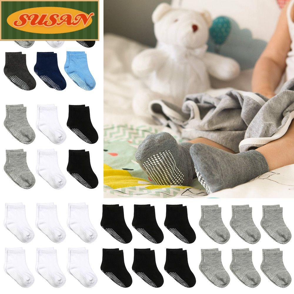 SUSANS 1 Đôi Vớ Chống Trượt Thoải Mái Dùng Cho Trẻ Nhỏ Và Người Lớn