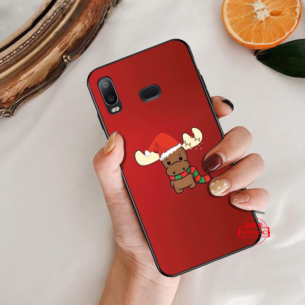 Ốp Điện Thoại Mềm In Hình Ông Già Noel Cho Samsung S10 Lite Plus S20 Fe S21 Ultra P283