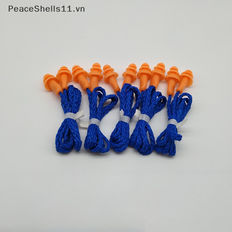 Set 10 Nút Silicone Bảo Vệ Tai Chống Ồn