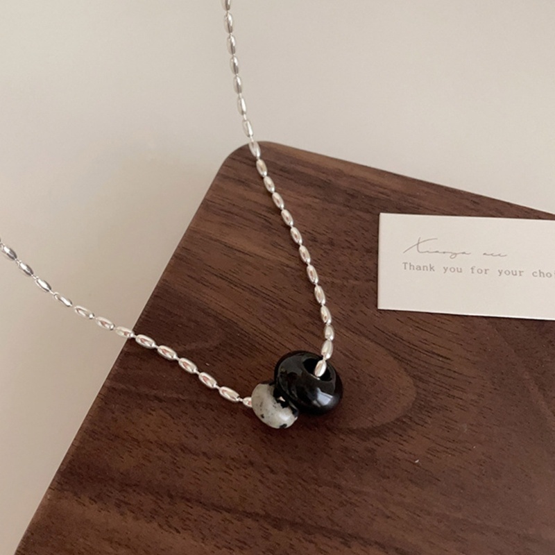 Vòng cổ Mặt Tròn Đính Đá Thời Trang Cho Nữ