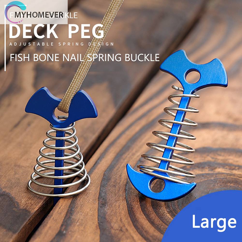 Móc Lò Xo Xương Cá Chuyên Dụng Cho Cắm Trại Dã Ngoại