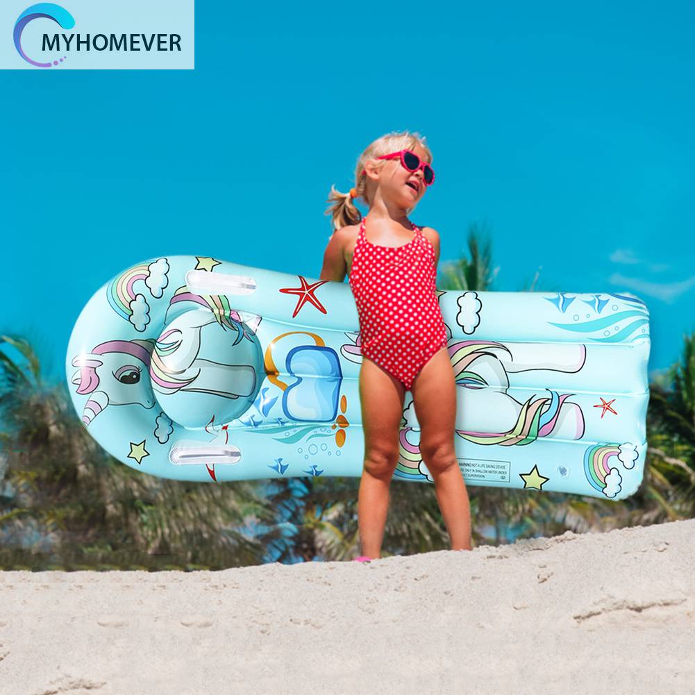 Giường Phao Bơi Bơm Hơi Bằng PVC Thoải Mái Tiện Dụng