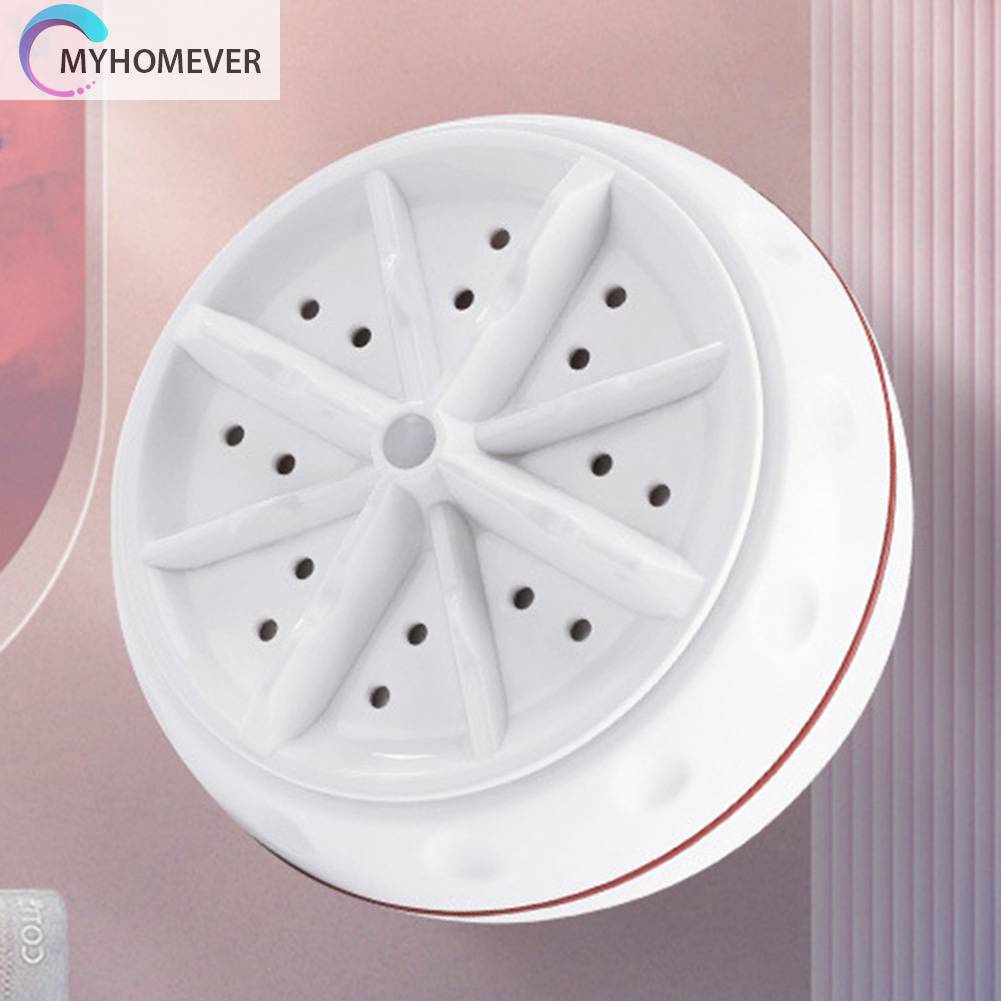 Máy Giặt Quần Áo Bằng Sóng Siêu Âm 30W Kèm Cốc Hút