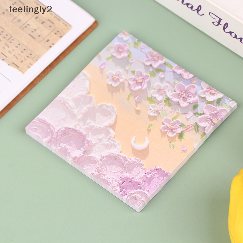 [Hàng Có Sẵn] Giấy Ghi Chú Tự Làm Không Dính Phong Cách Đồng Quê Nhỏ Tươi Mới (F)