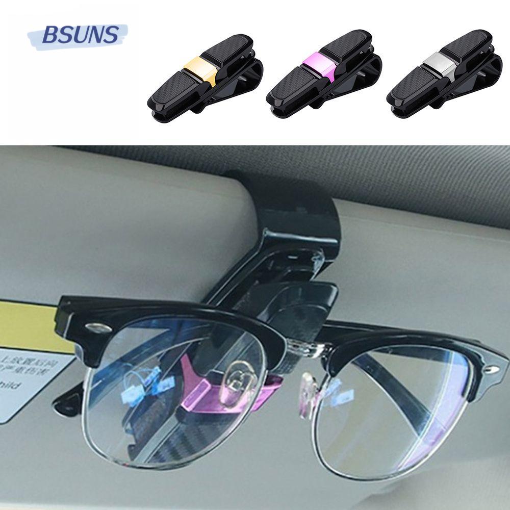 BSUNS Kẹp Giữ Mắt Kính Gắn Tấm Che Nắng Xe Hơi Tiện Lợi Ốp