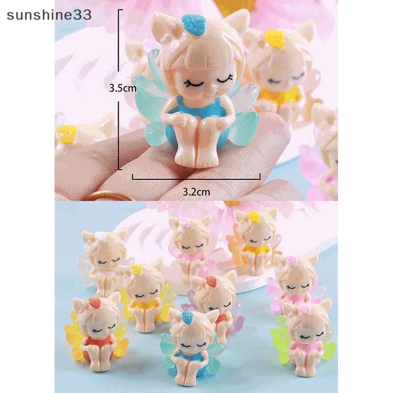 Móc Khóa Resin Phát Quang Hình Cáo Chín Đuôi Hoạt Hình Diy