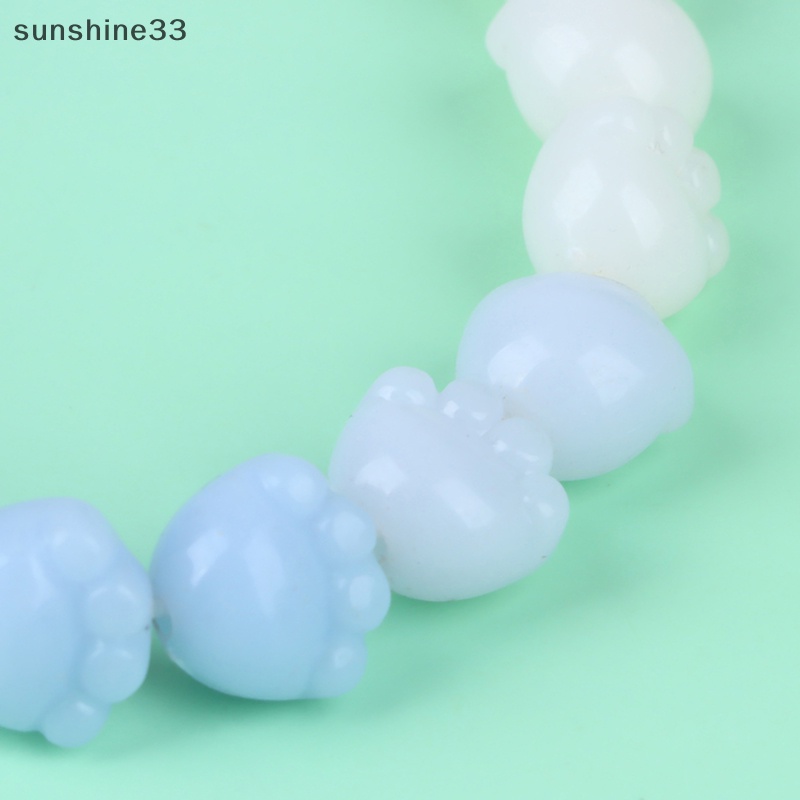 Su Gradual Vòng Tay Chuỗi Hạt Màu Sắc Thay Đổi Ngón Tay Mềm Mại Cho Nữ