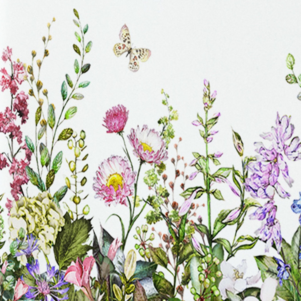 Miếng Dán Trang Trí Toilet Chống Thấm Nước Lâu Trôi Họa Tiết Hoa Lá Xinh Xắn