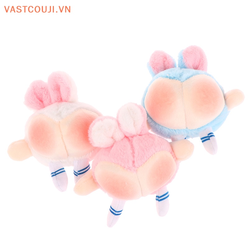 Móc Khóa Hình Mông Thỏ Nhồi Bông Đáng Yêu