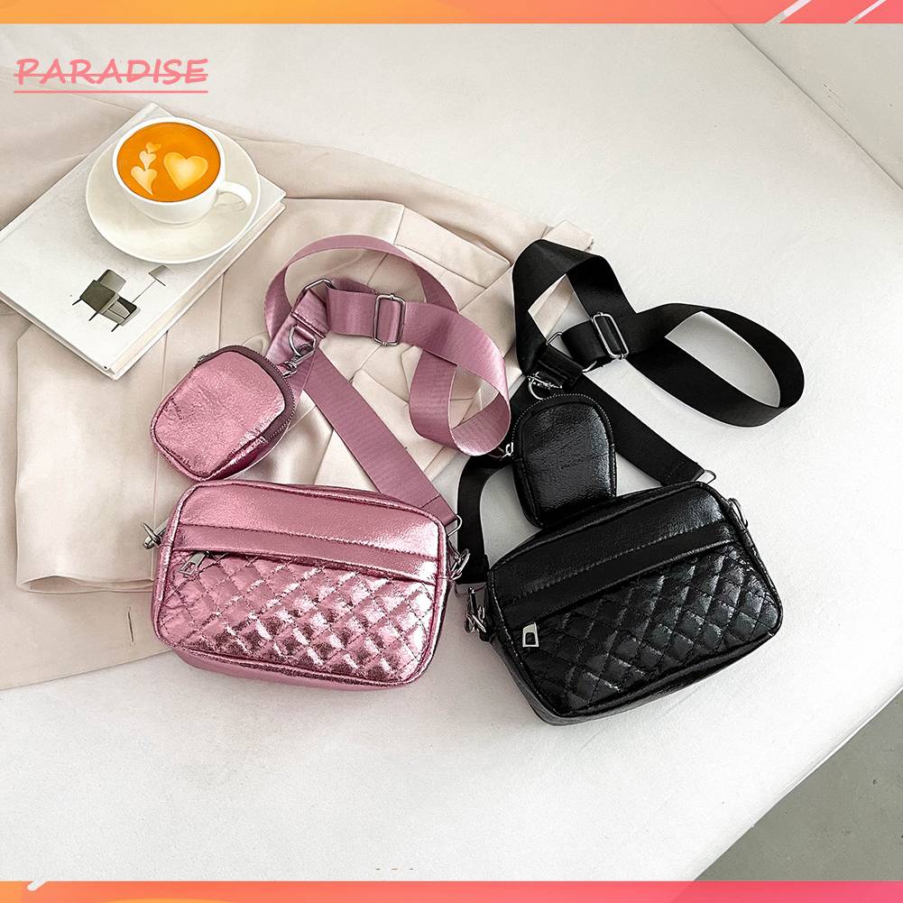 Túi Đeo Chéo Hình Vuông Cỡ Nhỏ Thanh Lịch Thời Trang Cho Nữ