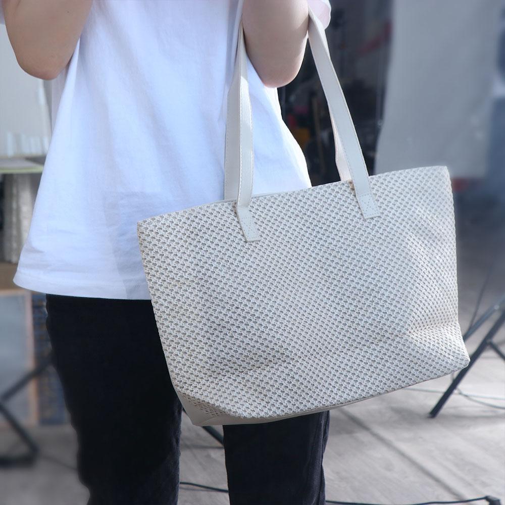 USNOW Túi Xách Da Pu Phong Cách Vintage Cho Nữ