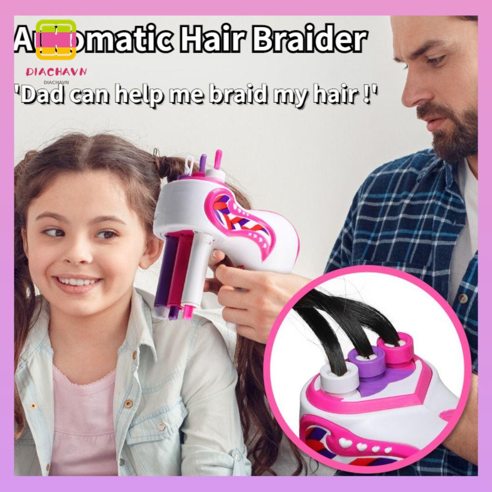 DIACHAVN Máy Bện Tóc Tự Động Bằng Nhựa Tiện Dụng