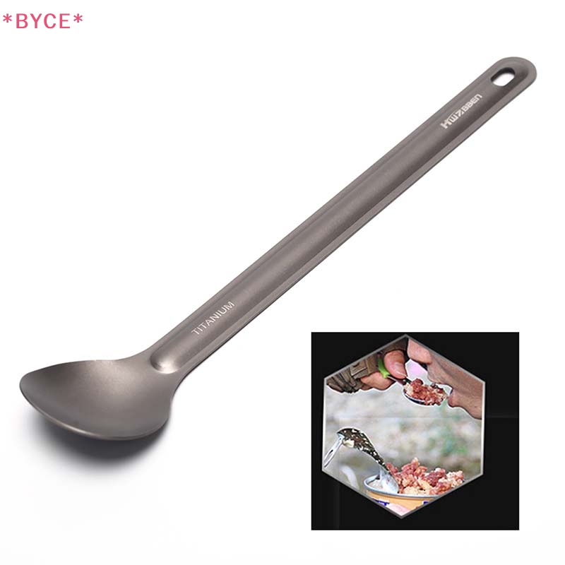 1 Muỗng Titan Tay Cầm Dài Mới