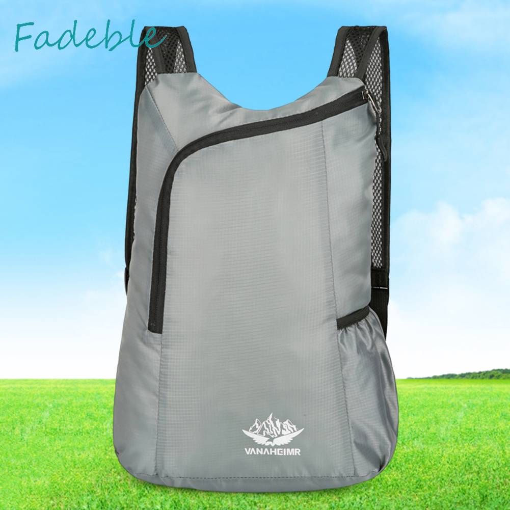 Ba Lô Nylon Sức Chứa Lớn Có Thể Gấp Lại Tiện Dụng