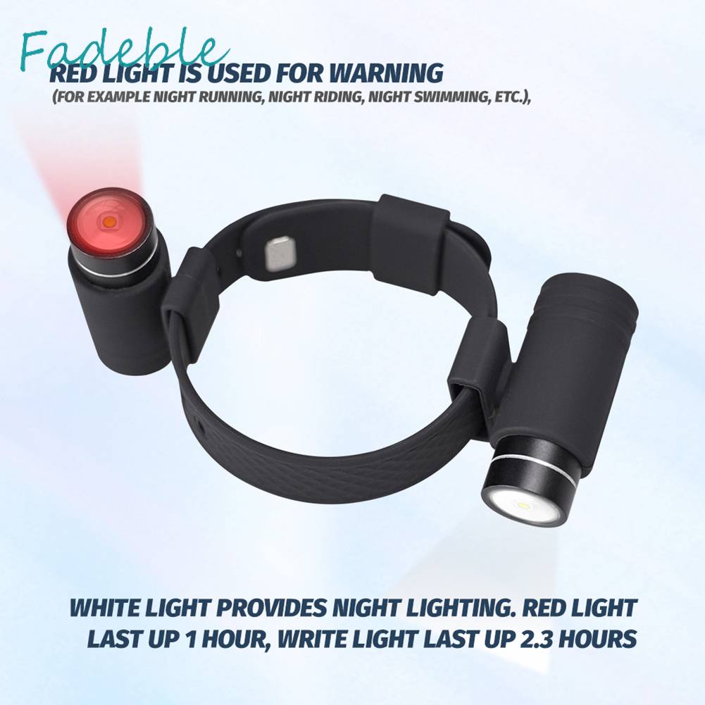 Vòng Tay Đèn Cắm Trại Chống Nước 200LM Type-C USB 230mAh
