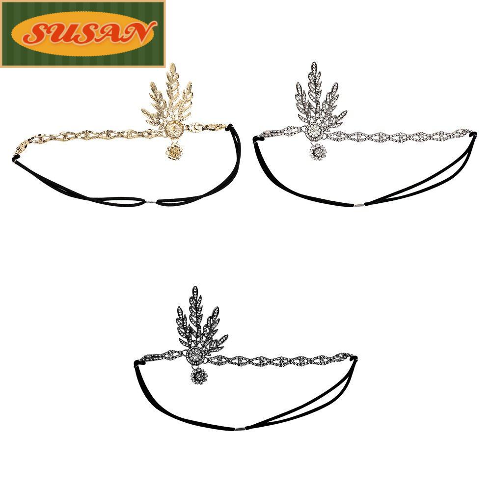 SUSANS Băng Đô Cài Tóc Cô Dâu Co Giãn Thanh Lịch