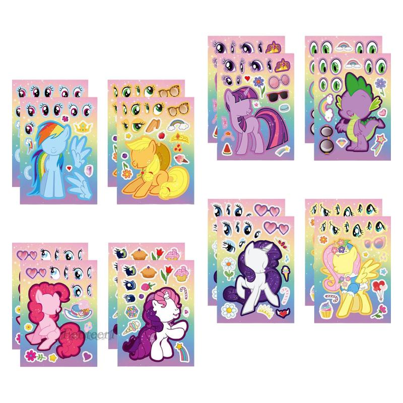 Sách Dán Hình Mặt Cười Nhiều Màu Sắc Dùng Làm Quà Tặng Cho Bé