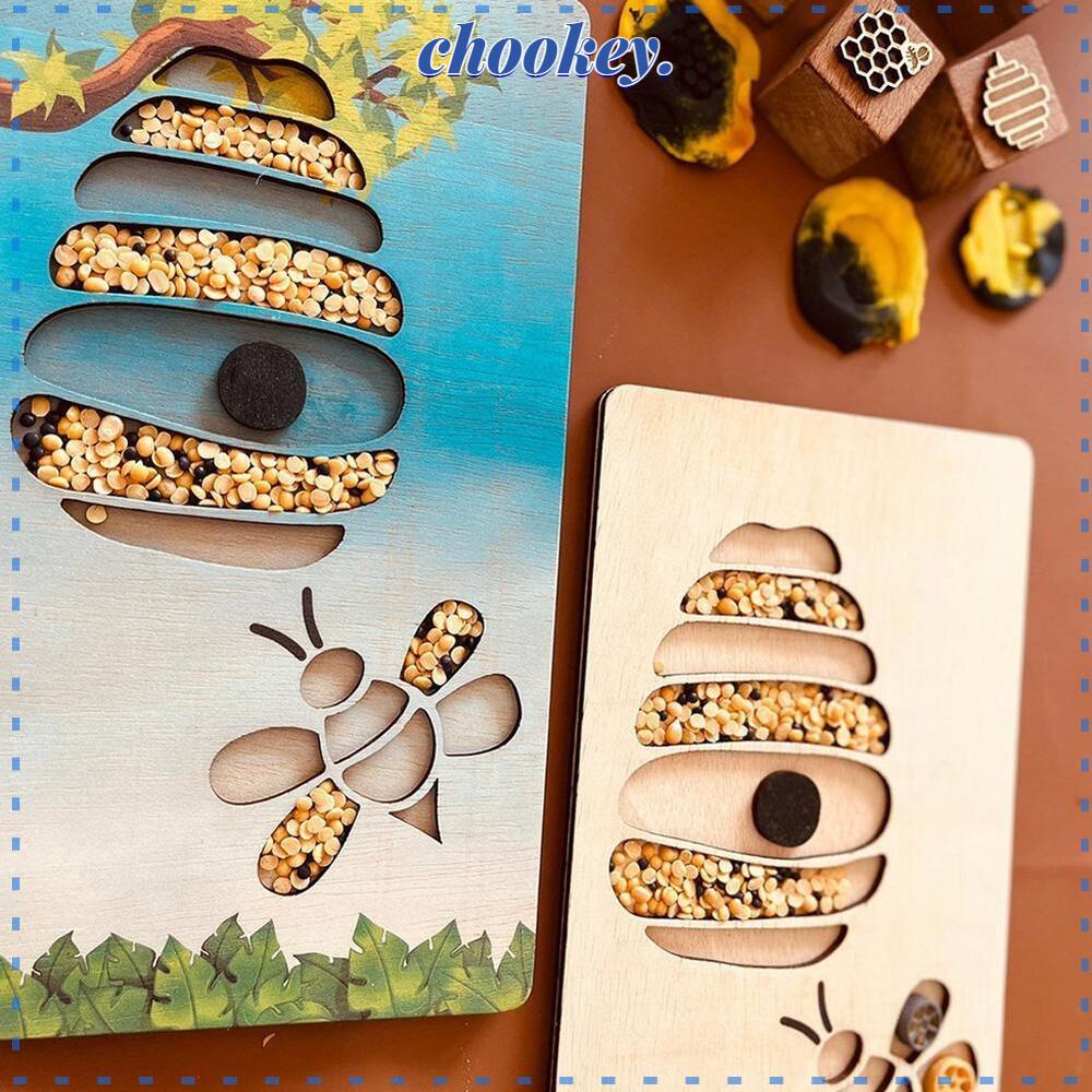 CHOOKEY Đồ Chơi Đĩa Gỗ Cảm Biến Rảnh Tay Cho Trẻ Em