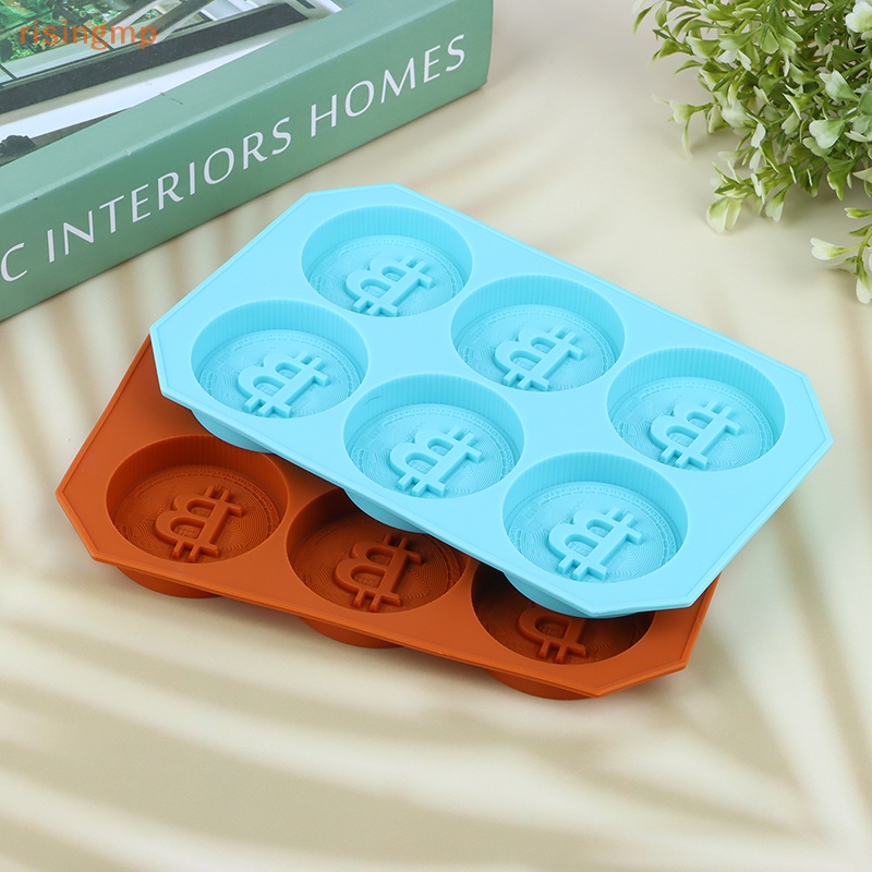 Khuôn Silicone Làm Đá / Sô Cô La 6 Ngăn Tiện Dụng