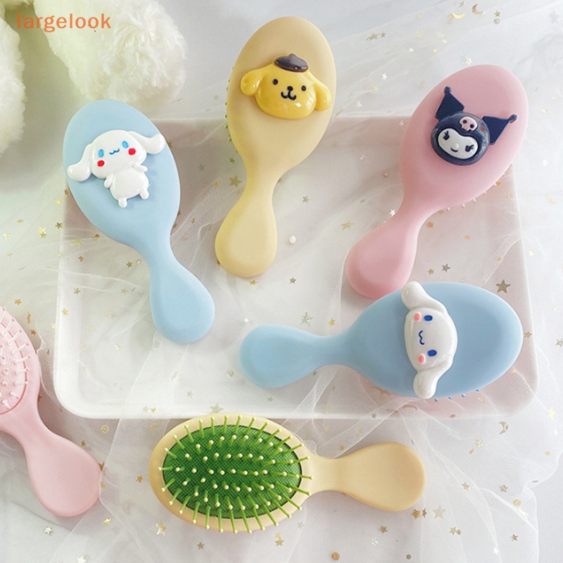 [Lớnlook] Lược Đệm Khí Họa Tiết Hoạt Hình Cinnamon Tạo Kiểu Tóc Dễ Thương Làm Quà Tặng Sinh Nhật Màu Hồng Xanh