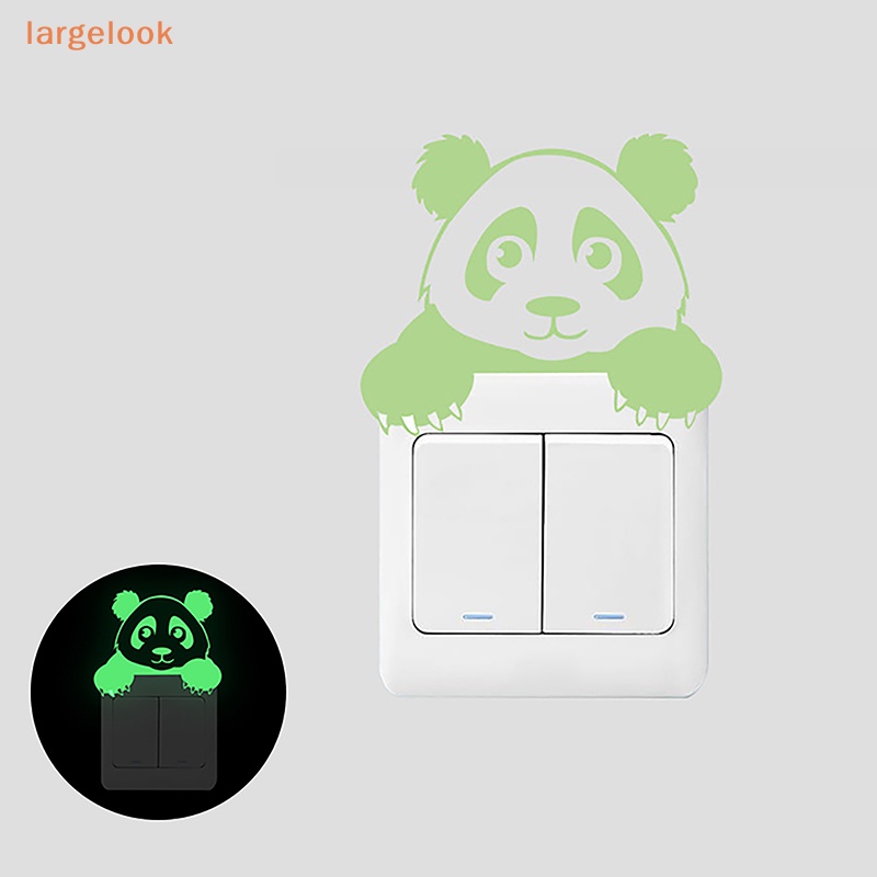 Đề Can Dán Công Tắc Trang Trí Dạ Quang Hình Thú Hoạt Hình Phát Sáng Trong Đêm