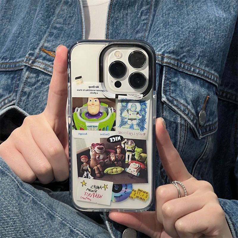 Ốp Điện Thoại Mềm Họa Tiết Hoạt Hình Sáng Tạo 13In Cho iPhone14promax 14pro