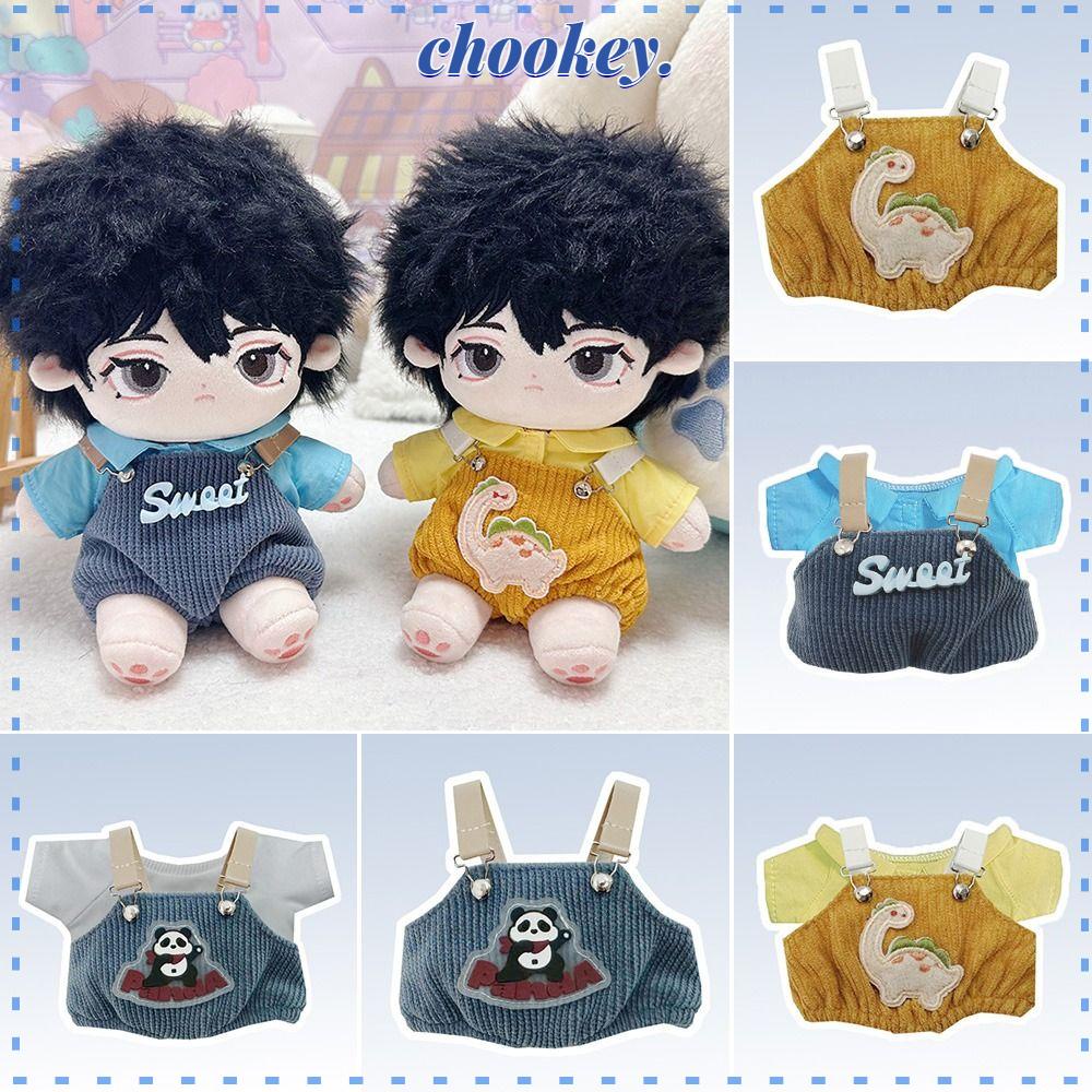 CHOOKEY 1 Bộ Quần Áo Cho Búp Bê 1 / 12 20cm