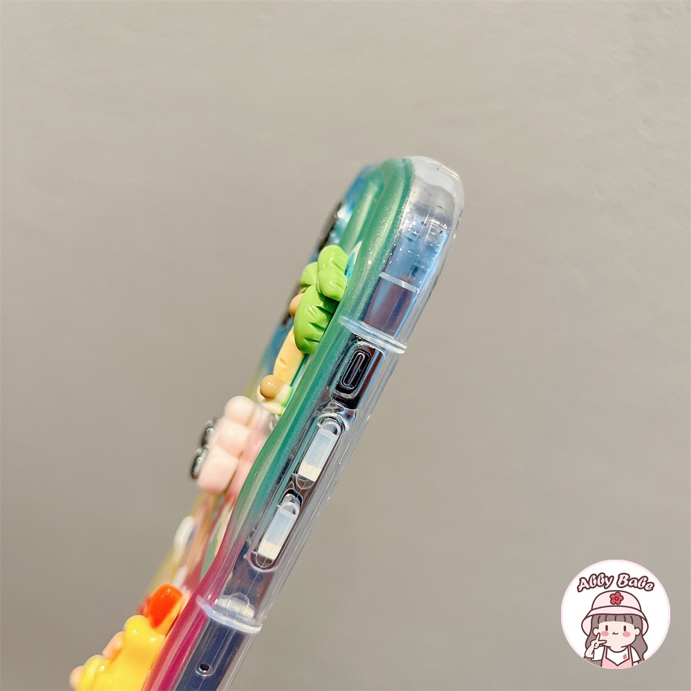 Ốp Điện Thoại TPU Mềm Trong Suốt Họa Tiết Cây Dừa / Bãi Biển 3D Chống Bẩn Cho IPhone 14 Pro Max 12 11 Pro Max X XS XR 7Plus