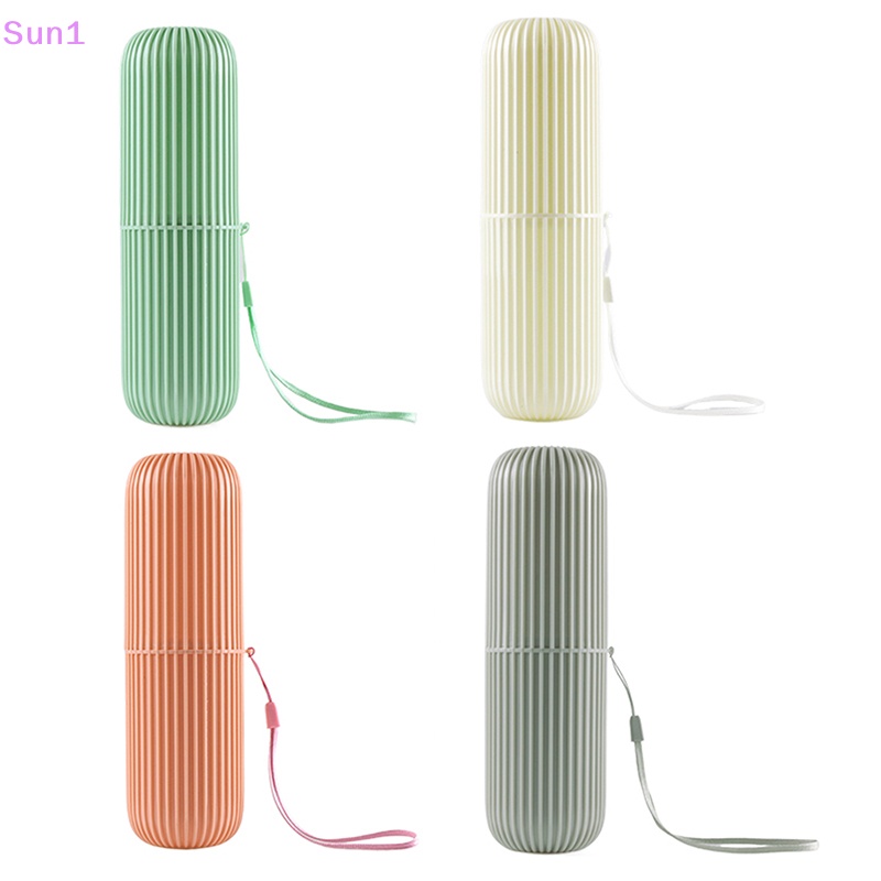 Bộ Cốc Đánh Răng Du Lịch Có Dây Đeo Tiện Lợi Sun1 &gt;