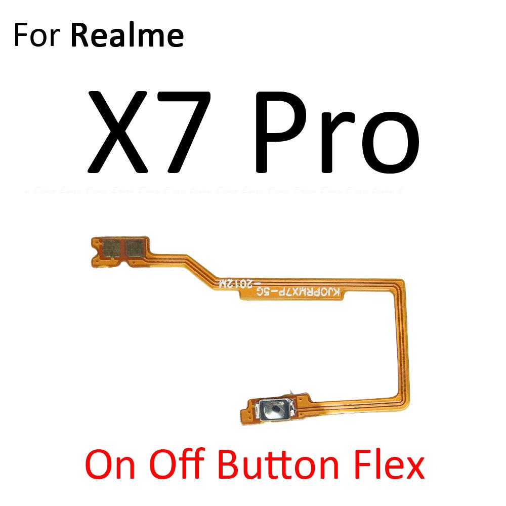Cáp Nút Nguồn Âm Lượng Cho OPPO Realme X X2 X50 X7 Pro