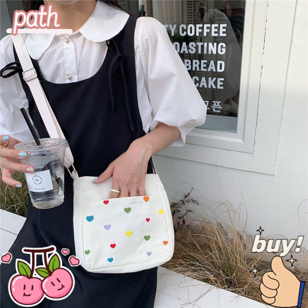 PATH Túi Xách Tay Nữ Kiểu Dáng Cổ Điển Dễ Thương