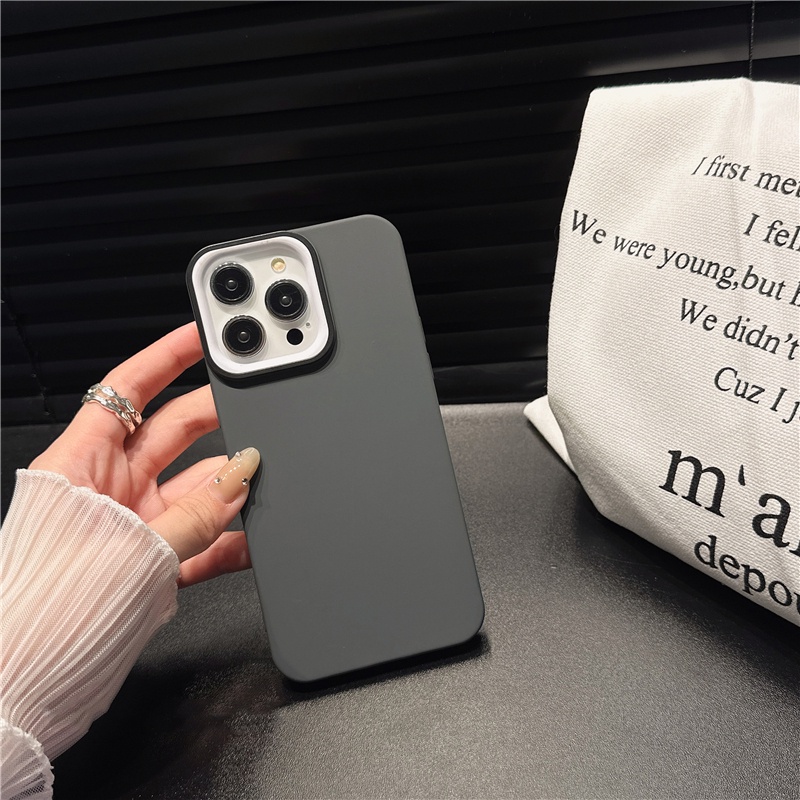 Ốp Điện Thoại Silicon Mềm Chống Sốc Không Để Lại Dấu Vân Tay Cho iPhone 14 Plus 13 12 11 Pro Max