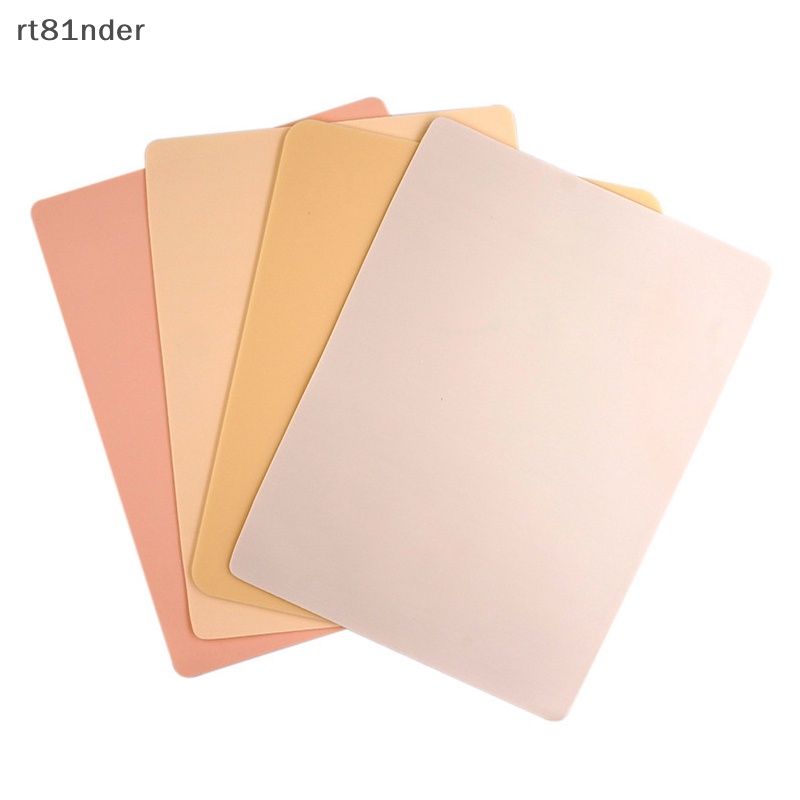 Bộ 8 Miếng Da Tập Xăm Lông Mày Bằng Silicone Tiện Dụng