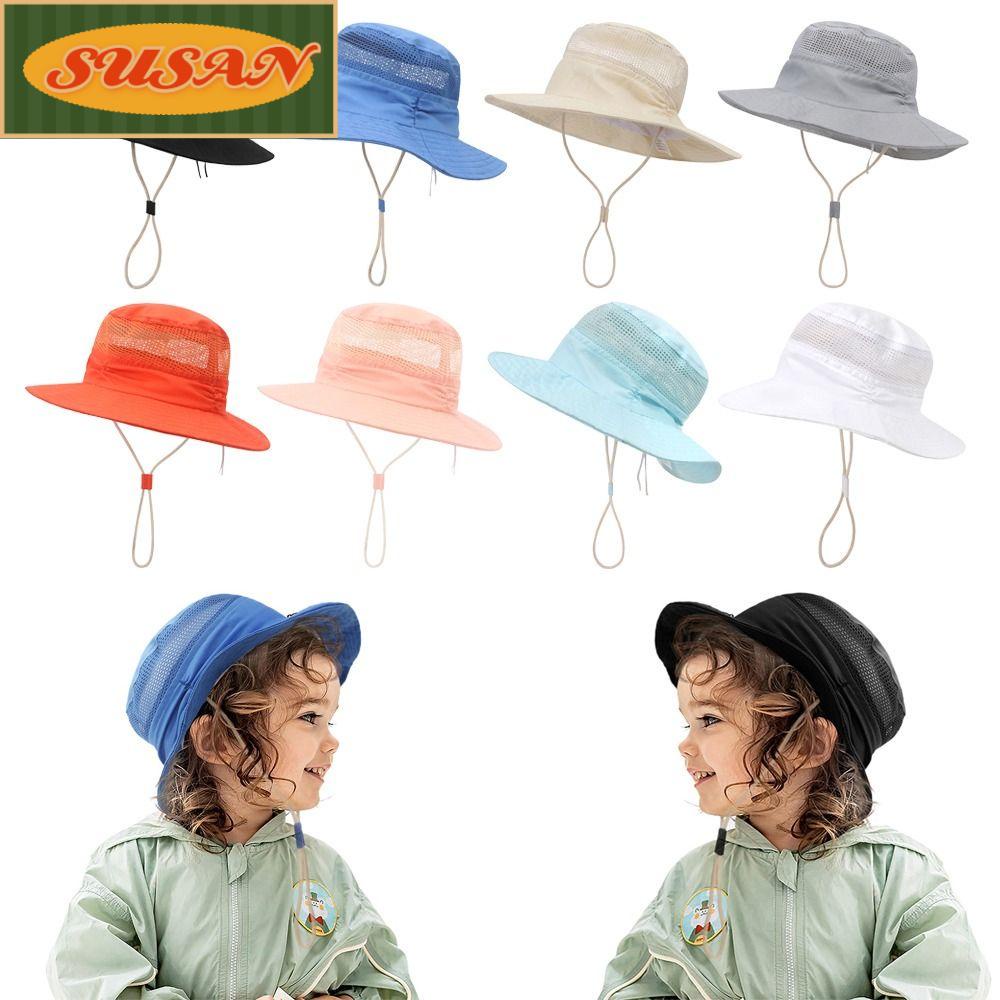 SUSANS Nón Tai Bèo Rộng Vành Chống Tia UV Thời Trang Xuân Hè Cho Bé