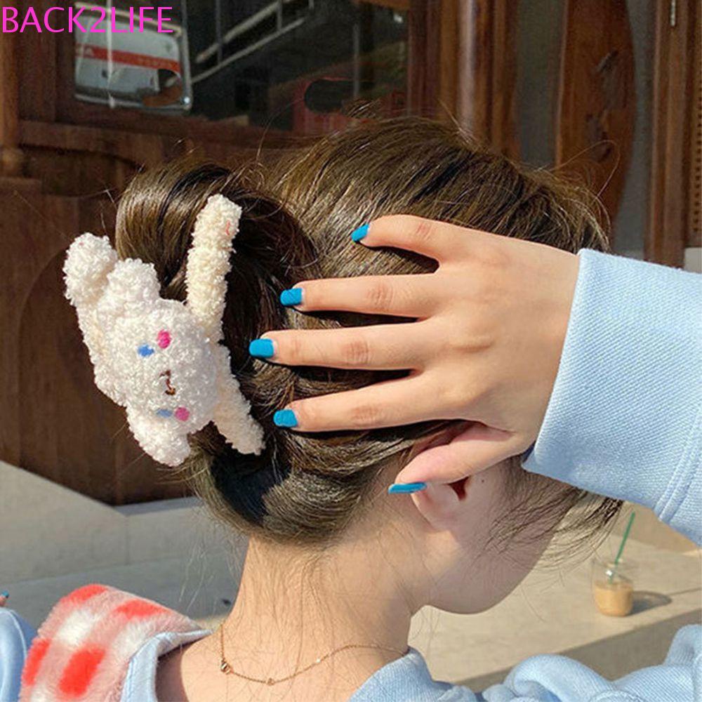 BACK2LIFE Băng Đô Cài Tóc Hình Mèo Kitty Phong Cách Hàn Quốc Ngọt Ngào Cho Nữ