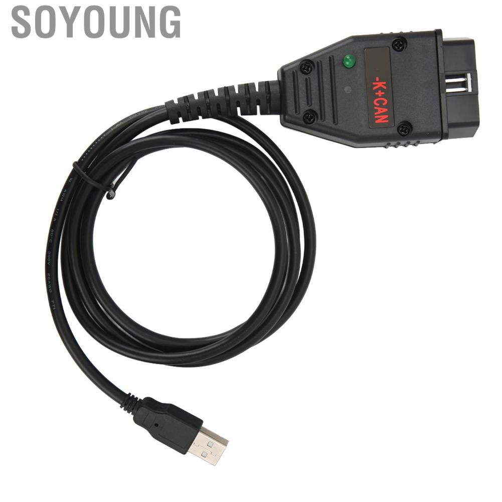 Soyoung K CAN Commander Diagnostic Cable  1.4 Version Multifunction OBD2 High Accuracy Durable ABS for Car