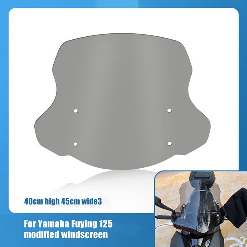 Kính Chắn Gió Màu Xám Có Thể Điều Chỉnh Cho Xe Máy atv
